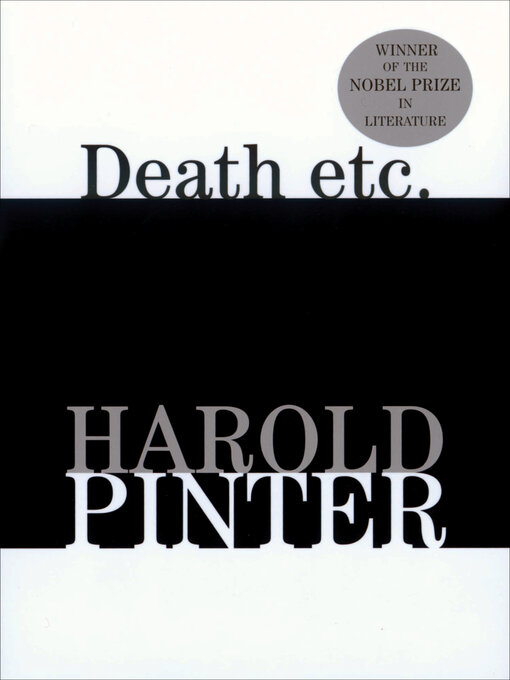 Title details for Death etc. by Harold Pinter - Available